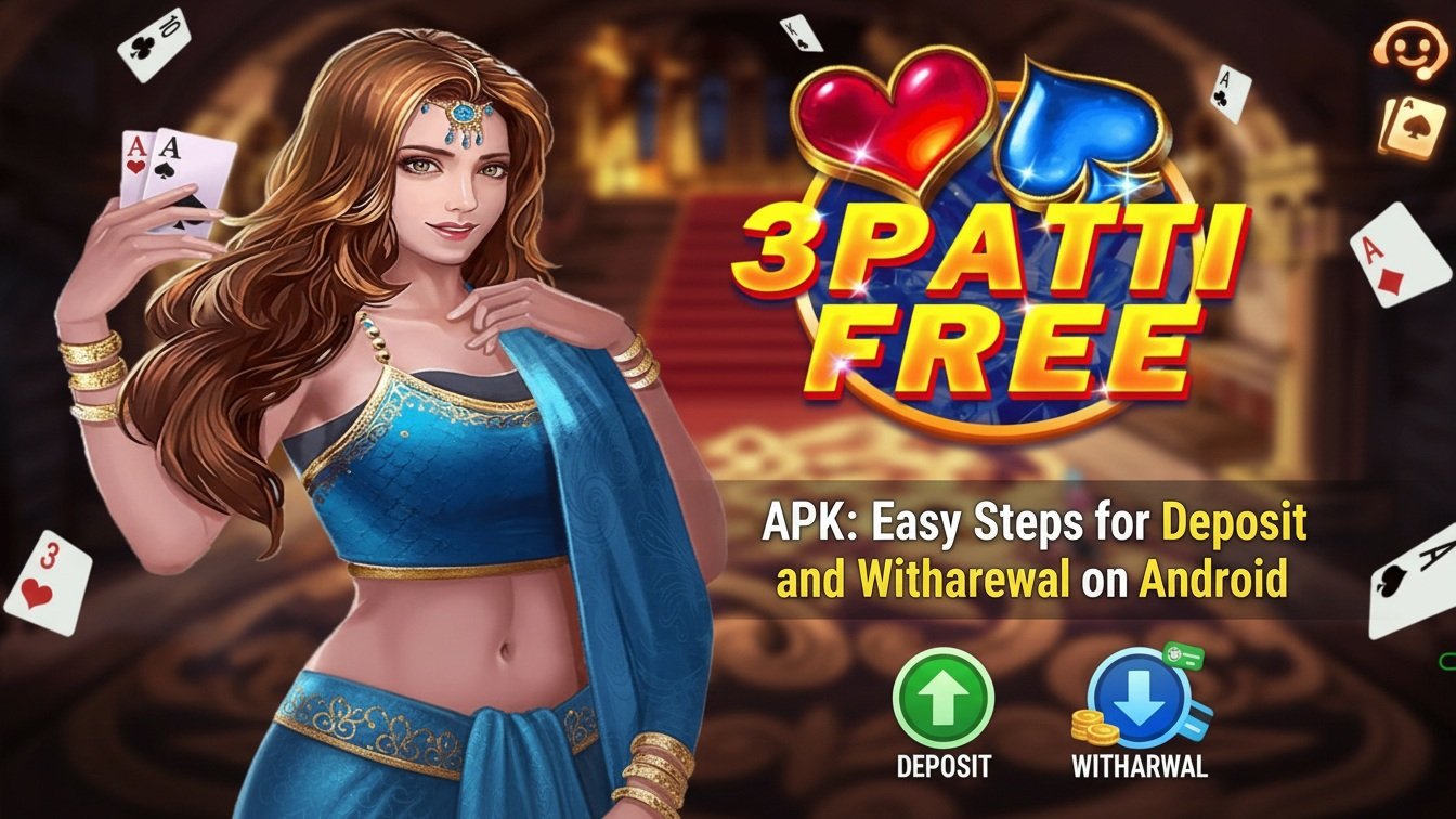 3 Patti Free APK: Easy Steps for Deposit and Withdrawal on Android