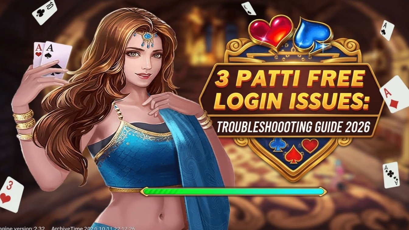 3 Patti Free Login Issues: Troubleshooting Guide 2026
