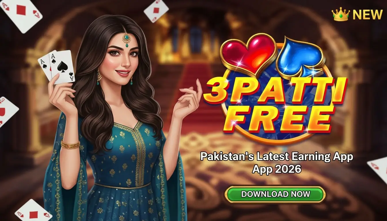 3 Patti Free Pakistan Latest Earning App 2026